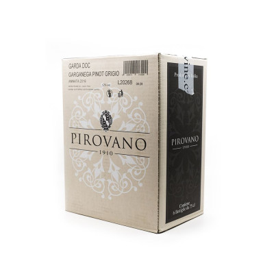Cantine Pirovano Pinot Grigio - Garganega DOC - karton 6 lahví