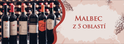 Kolekce vína - Malbec z 5 oblastí