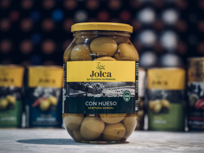 Olivy Jolca Gordal s peckou 850 ml