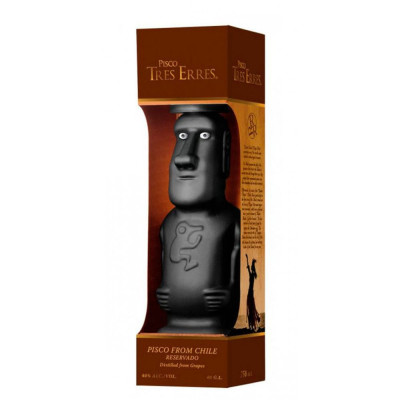 Tres Erres Moai Pisco Reservado 750 ml