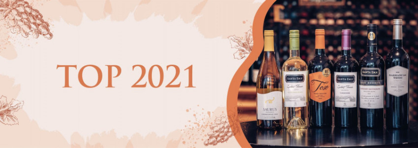 Kolekce TOP 6 vín roku 2021