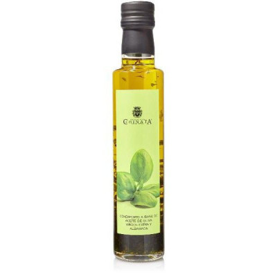 La Chinata olivový olej ochucený bazalkou